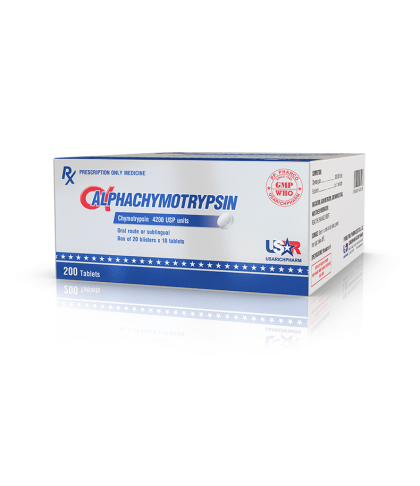 Alphachymotrypsin 4200 (ALU - PVC) 